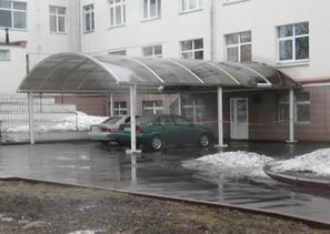 Фото - навесы и козырьки